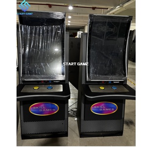 Nhà Máy Bán Hàng Trực Tiếp 32-Inch Cong Màn Hình Cảm Ứng Kim Loại Đồng Tiền Hoạt Động Chơi Game Tủ Với Giao Diện Tây Ban Nha Và 1 Năm Bảo Hành - Product Image 2