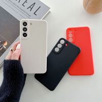 Funda de Silicona Líquida TPU para Teléfono Samsung Galaxy S23 S22 S21 Ultra Note 20 Pro A03 A53 A12 A13 A33 A73 A03s