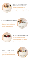 Gloway Luxe Home Decor Glazen Potjes Sojawas Geurkaarsen Met Cadeauverpakking Gloway Aroma Geurolie voor Kaarsen