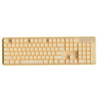 Clavier à membrane L1 entièrement métallique, sans fil, silencieux, rétroéclairé, filaire, pour PC portable