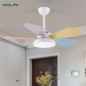 Điều khiển từ xa DC động cơ hiện đại 42 inch rắn bằng gỗ LED Home Nordic Trung Quốc quạt gió với ánh sáng - Product Image 1