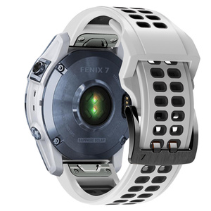 Bracelet en silicone à libération rapide YHQ pour montre connectée <span class=keywords><strong>Garmin</strong></span> 7X 6 6x <span class=keywords><strong>5</strong></span> Plus - Product Image 5