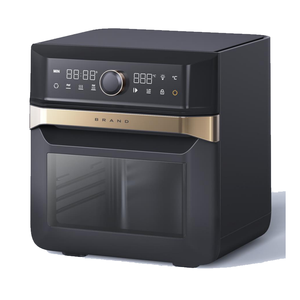 Freidoras de aire para cocinar sin aceite, control de una perilla, plástico de capacidad extra grande de 15L + horno freidora de aire de acero inoxidable con ventana visible - Product Image 3