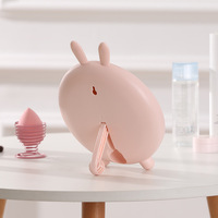 Ours Lapin Oreille Miroir De Maquillage Mignon Dessin Animé Bureau Dressing Miroir Mur Monté Miroir En Gros