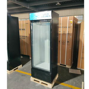 Réfrigérateur de boissons gazeuses de congélateur d'affichage de porte en verre de prix d'usine en gros avec le refroidisseur droit de boisson de bonne qualité - Product Image 3