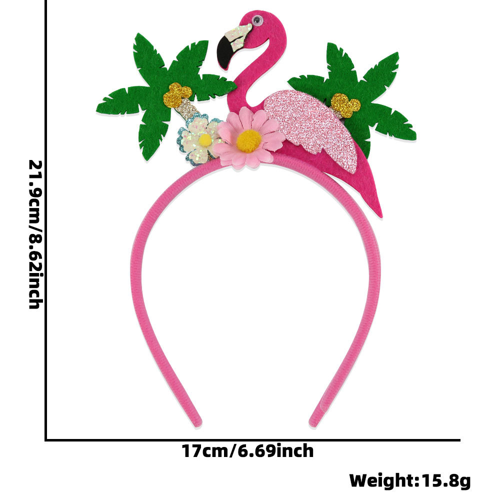 Flamingo estilo Flor de coco