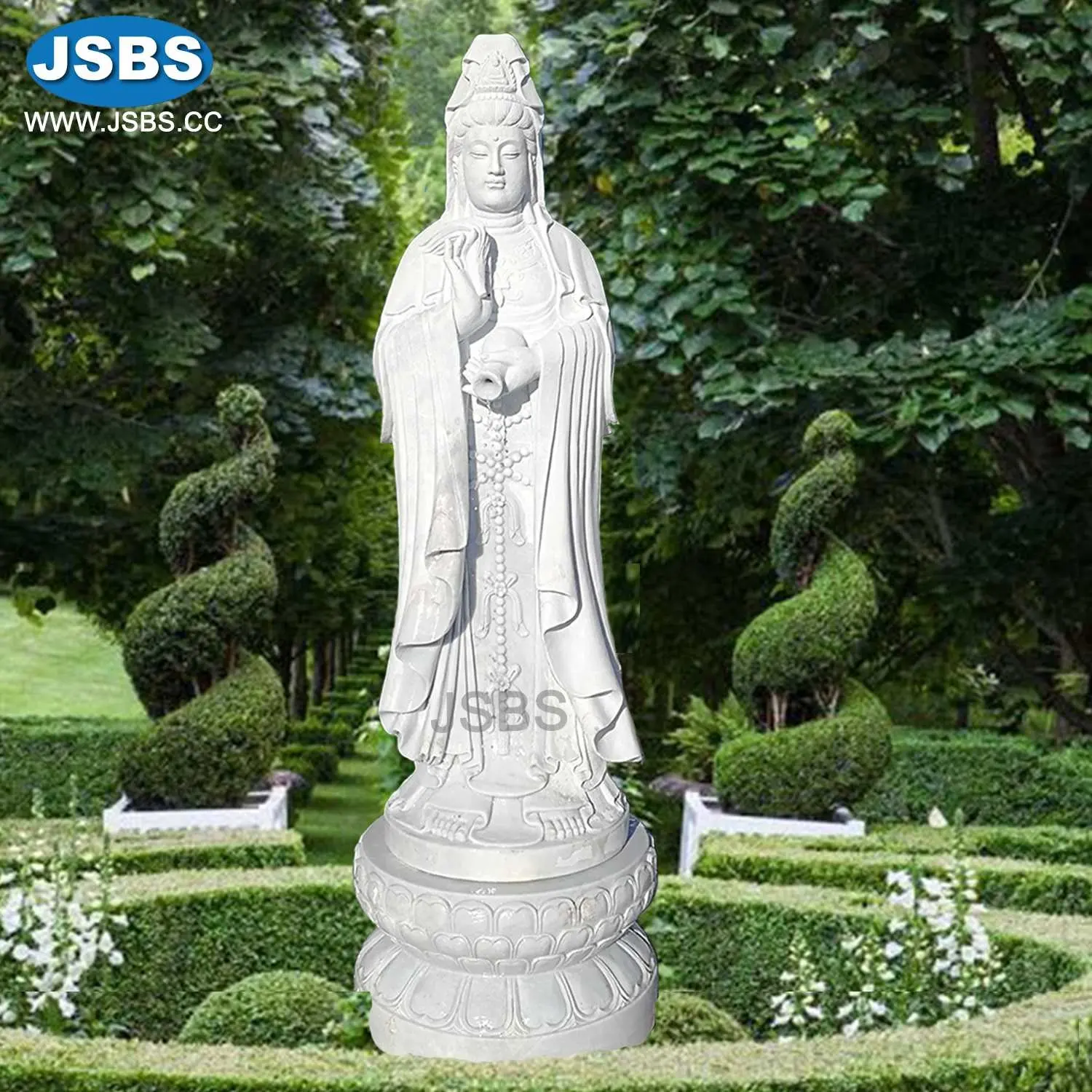 Bonita estátua de buda de mármore, venda quente de bela pedra esculpida ao ar livre ou interior, estátua de buda de mármore, feito sob encomenda