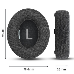 Coussinets d'oreille de remplacement en tissu de coton doux pour la peau pour <span class=keywords><strong>Bose</strong></span> <span class=keywords><strong>NC700</strong></span> - Housses et protections pour écouteurs en éponge douce - Product Image 3