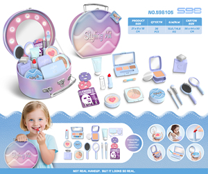 Nouvelles filles simulant <span class=keywords><strong>maquillage</strong></span> jouant maison jouets semblant beauté ensembles semblant jouer jouets pour enfants enfants - Product Image 3