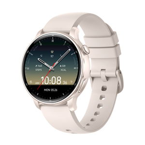 สมาร์ทวอทช์ Y25 สำหรับผู้หญิง พร้อม GPS, หน้า<span class=keywords><strong>จอ</strong></span> <span class=keywords><strong>AMOLED</strong></span> 1.32 นิ้ว กันน้ำ 3ATM สายรัดข้อมืออัจฉริยะเพื่อสุขภาพและการออกกำลังกาย นาฬิกาอัจฉริยะสำหรับผู้หญิง - Product Image 2