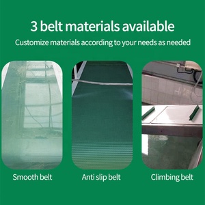 Nhỏ PVC PU cấp thực phẩm cao su băng tải hệ thống vành đai thép không gỉ vành đai ccurve băng tải công nghiệp vành đai băng tải máy - Product Image 6