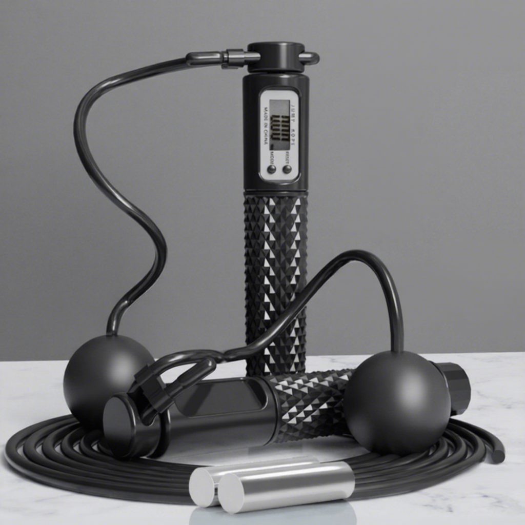 Black long rope-weighted