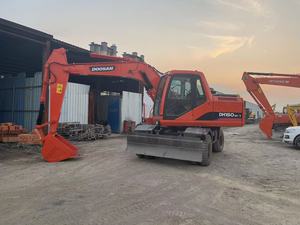 รถขุดล้อยางมือสอง Doosan DH150W-7 จากเกาหลี เครื่องจักรก่อสร้างขนาดเล็ก สภาพ 95% พร้อมมอเตอร์ปั๊มคุณภาพสูงสำหรับขาย - Product Image 5