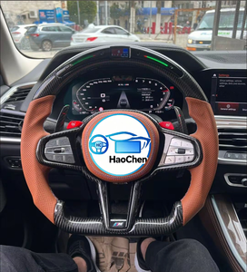 Volant de direction personnalisé en fibre de carbone véritable pour <span class=keywords><strong>BMW</strong></span> E63 E60 M5 E61 E64 525i 530 630 <span class=keywords><strong>650</strong></span> Série 5 Série 6 - Product Image 5