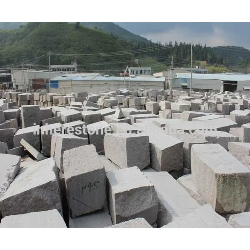 Basso prezzo di pietra di grandi dimensioni cava di granito blocchi