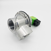 Válvula de Impulso de 110 VCA, Válvula Solenoide de Aleación de Aluminio para Colector de Polvo, Válvula de Cierre de Diafragma, Certificación CE, 1 Año de Garantía
