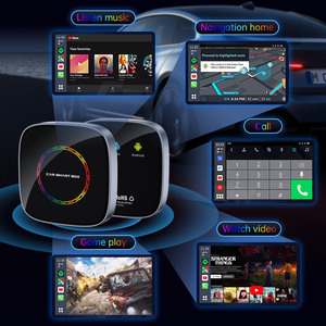 Fuallwin Android 4+64G Car Play Ai Box Adaptador Inalámbrico Carplay con Reproducción de Video YouTube Netflix TikTok Compatible con <span class=keywords><strong>iPhone</strong></span> con Cable - Product Image 4