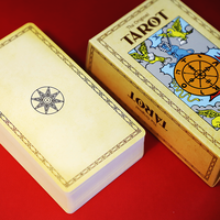 Карточные игры с логотипом на заказ, потрясающие игральные карты, Лидер продаж, потрясающие карты Таро С путеводителем