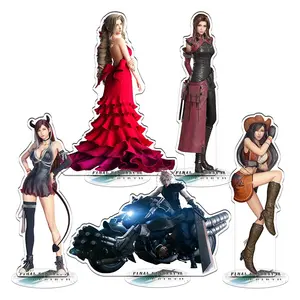 20CM Special offer Final FF7 Fantasy VII Rebirth Remake Aerith Tifa game toys derivatives Acrylic Standee figures Peripherals