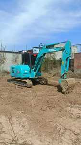Miniexcavadora de eficiencia energética Kobelco Sk60 de 6 toneladas con motor de componentes de núcleo de motor Yanmar - Product Image 4