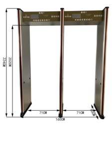 เครื่องตรวจจับโลหะ KMS สำหรับตรวจรักษาควา<span class=keywords><strong>ม</strong></span>ปลอดภัยแบบสองช่องทาง พร้อ<span class=keywords><strong>ม</strong></span>ระบบนับจำนวนอัจฉริยะ สำหรับสถานีรถโดยสาร ห้องรอรถไฟ และระบบขนส่งทางราง - Product Image 3