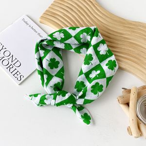 Foulard carré, <span class=keywords><strong>bandana</strong></span> décontracté de printemps avec imprimé paisley, foulard léger pour la tête et le cou, accessoire de mode - Product Image 3