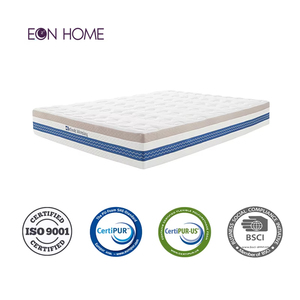 Không Gây Dị Ứng Màu Xanh Lá Cây Trà Bọt Chỉnh Hình Giường Nệm Trong Một Hộp Đôi California Vua Kích Thước Túi Mùa Xuân Nệm - Product Image 2