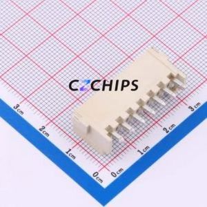 WT396VW-074R-0W Wire-to-<b>Board</b> Pin Header SMD,P=3.96mm,Horizontal <b>Mount</b> Connector 1x7P 3.96mm Horizontal <b>Mount</b> VH - Product Image 2