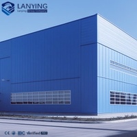 Edificio de Estructura de Acero Ligero Estándar GB SYLY para Taller de Acero con Servicios de Soldadura y Corte de Grado Q355b/Q235b