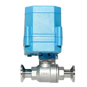 Vanne motorisée TONHE E20-T-S2-B-Q DN10 en acier inoxydable, commande sans fil alimentée par batterie, pour eau et air, 0-1 MPa, type boule - Product Image 2