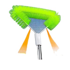 Window Screen Cleaning Tool Stainless Steel Handle & PP Brush No-Dismantle Wash Deep Cleaning High-Rise <b>Gap</b> Brushing Equipment - Product Image 5