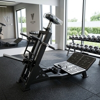 Máquina de remo con barra en T para gimnasio comercial, ejercita brazos, piernas, espalda y pecho, inclinación ajustable, palanca, construcción de acero duradera