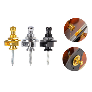 Fabricant de verrous de sangle de guitare avec logo personnalisé, boutons de sangle autobloquants, prix d'usine OEM ODM - Product Image 3