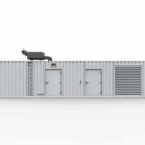 Generador de energía de Japón Mitsubishi 1500KW 1875KVA 1,5 MW, generador diesel sin escobillas de fabricación japonesa en el momento de su llegada