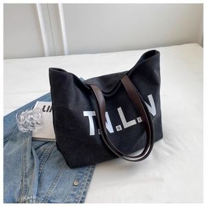 Sac à bandoulière multifonctionnel portable en toile réutilisable à fermeture éclair pour femmes, sac à main de loisirs pour la première année - Product Image 2