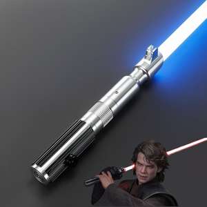 Sable <span class=keywords><strong>de</strong></span> Luz LGT en Oferta, Modelo Eco Metal EP <span class=keywords><strong>2</strong></span> Anakin con Bluetooth y Control <span class=keywords><strong>de</strong></span> Movimiento, Efectos <span class=keywords><strong>de</strong></span> Sonido Personalizados para Coleccionistas y Minoristas - Product Image 1