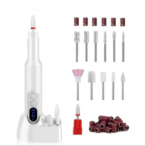 Mini perceuse à ongles sans fil sans balais, portable et légère, avec base de charge - Product Image 1
