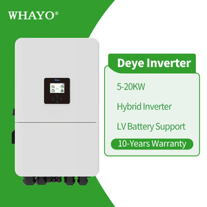 Système de production d'énergie solaire hybride haute efficacité Whayo avec entrée de tension large, contribuant à maximiser l'utilisation de l'énergie solaire et à réduire les factures d'électricité - Product Image 4