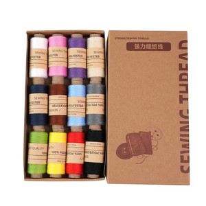 Strong Sewing Thread Polyester 300 Yards Colored Spools For Hand And Machine Sewing - Product Image 1
