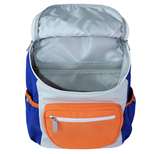 Custom Color Block <b>Backpack</b> Factory – High Quality Contrast Color Unisex Schoolbag for Teenage Students, Wholesale Trendy Daypac - Product Image 3
