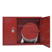 Armoire d'extincteur à double porte avec boîte de bouche d'incendie et enrouleur de tuyau d'incendie Accessoires d'équipement de protection contre l'incendie