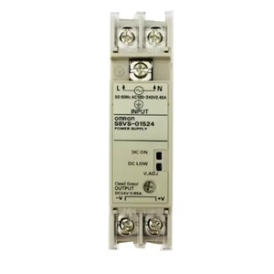 ราง DIN แหล่งจ่ายไฟแบบเปลี่ยน S8VS-01524 S8VS-06024 S8VS-03024 15W 30W 60W 24VDC - Product Image 3