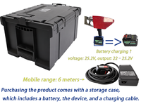 Marqueur laser électrique portatif Bolingxin avec auto-nivellement, économie d'énergie, ensemble complet pour matériaux métalliques, garantie 1 an