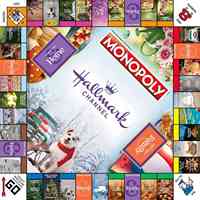 Jeu de société classique sous licence Hallmark Channel, impression couleur, boîte cadeau personnalisable pour 4 joueurs, éducatif