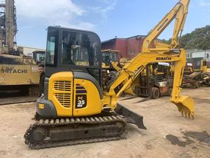 Mini-excavatrice Komatsu d'occasion à haut rendement et à prix compétitif, Komatsu PC35 2 à vendre, machine de construction - Product Image 6