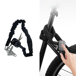 Verrouillage intelligent biométrique à empreintes digitales pour moto, étanche, antivol, avec câble <span class=keywords><strong>de</strong></span> contrôle électronique, partage Bluetooth, code <span class=keywords><strong>de</strong></span> <span class=keywords><strong>vélo</strong></span> - Product Image 1