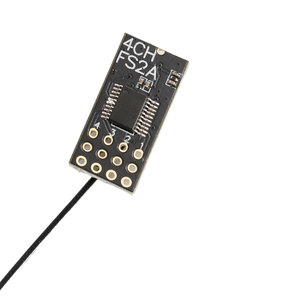 Receptor FS2A Mini 4 Canales AFHDS 2A con Salida PWM Compatible con Transmisores Flysky I6 I6X I6S FS-I6 FS-I6X FS-I6S, Juguete Eléctrico de Metal - Product Image 3