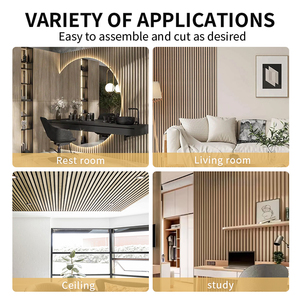 لوح خشبي عازل للصوت من ألياف البوليستر للجدران الديكورية - Product Image 3