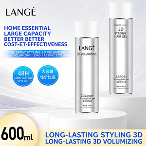 Высококачественный органический аэрозольный сухой спрей для укладки волос с сильной фиксацией, экстрасильный гель для женщин, парикмахерский спрей для волос - Product Image 4