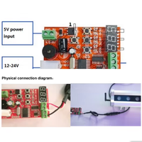 Programmeur d'adresses DMX LED DMX 512, encodeur de code d'adresse RGB RGBW, programmation, adressage, codage de signal pour l'éclairage de scène
